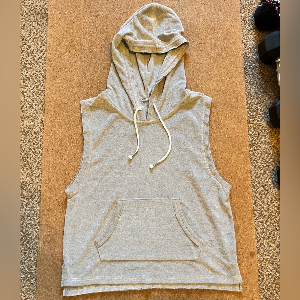 Womens Terry Cloth Sleeveless Sweatshirt - Xhilaration™ Gray